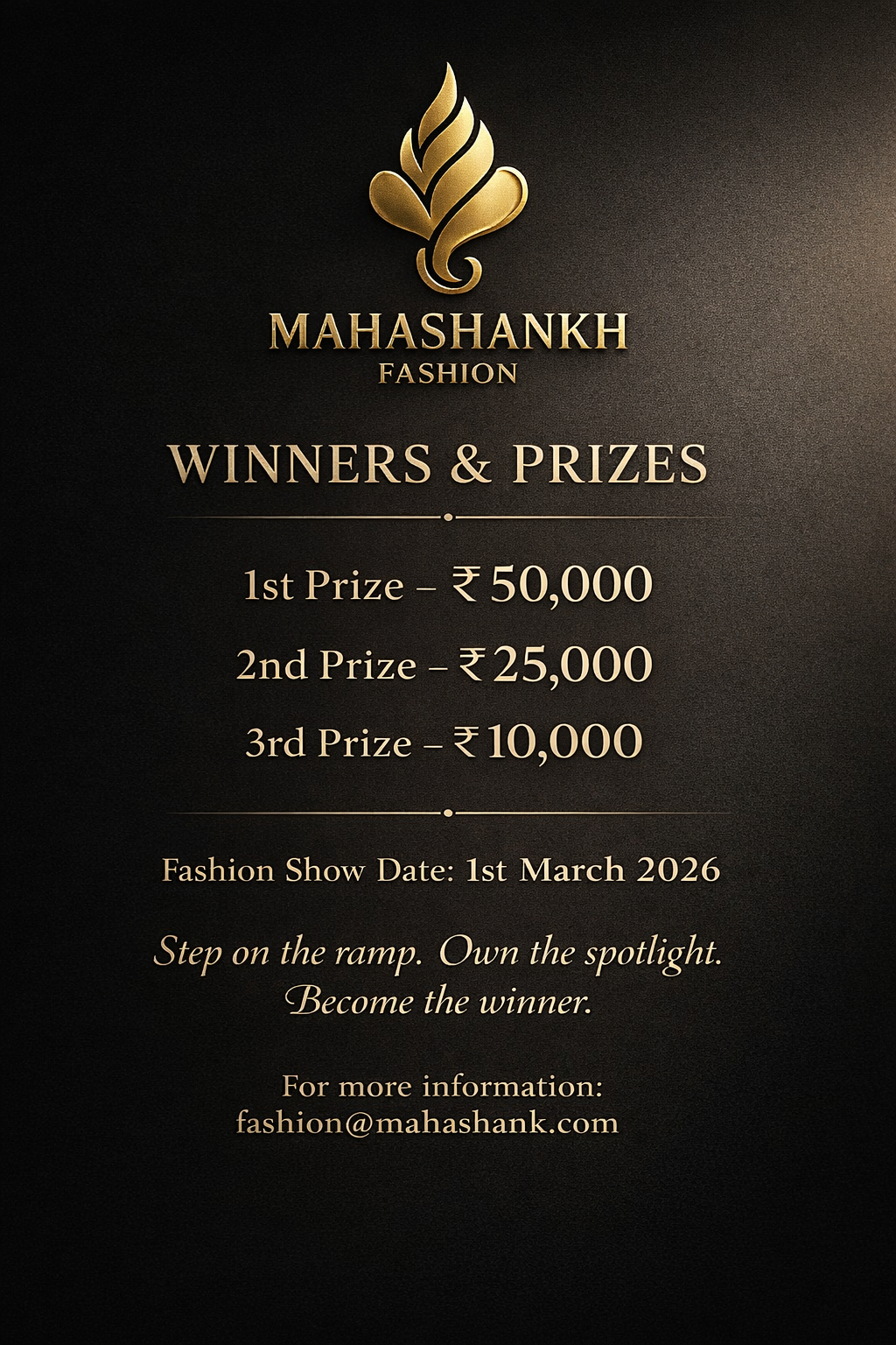 Mahashankh Fashion Show 