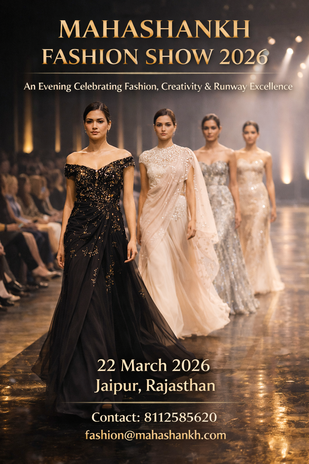 Mahashankh Fashion Show 2026 Jaipur – Participate as a Top Fashion Designer & Win Cash Prizes